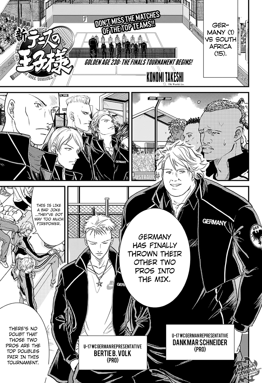 New Prince of Tennis Chapter 230 1